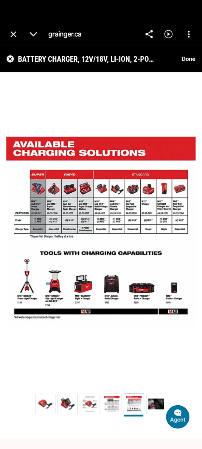 Milwaukee M12/M18 Lithium-Ion Battery Charger - photo 5
