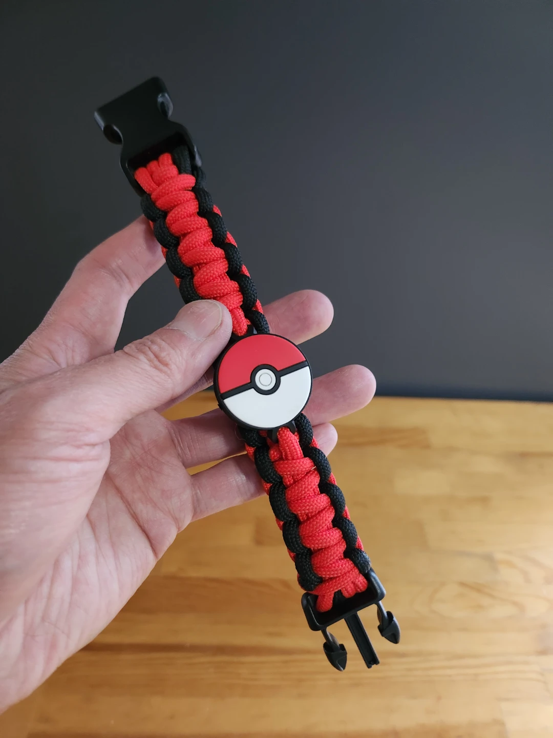 Pokémon Poké Ball Paracord Bracelet Kids - photo 4