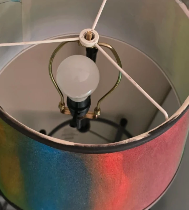 Floor Lamp with Round Glass Side Table - photo 2