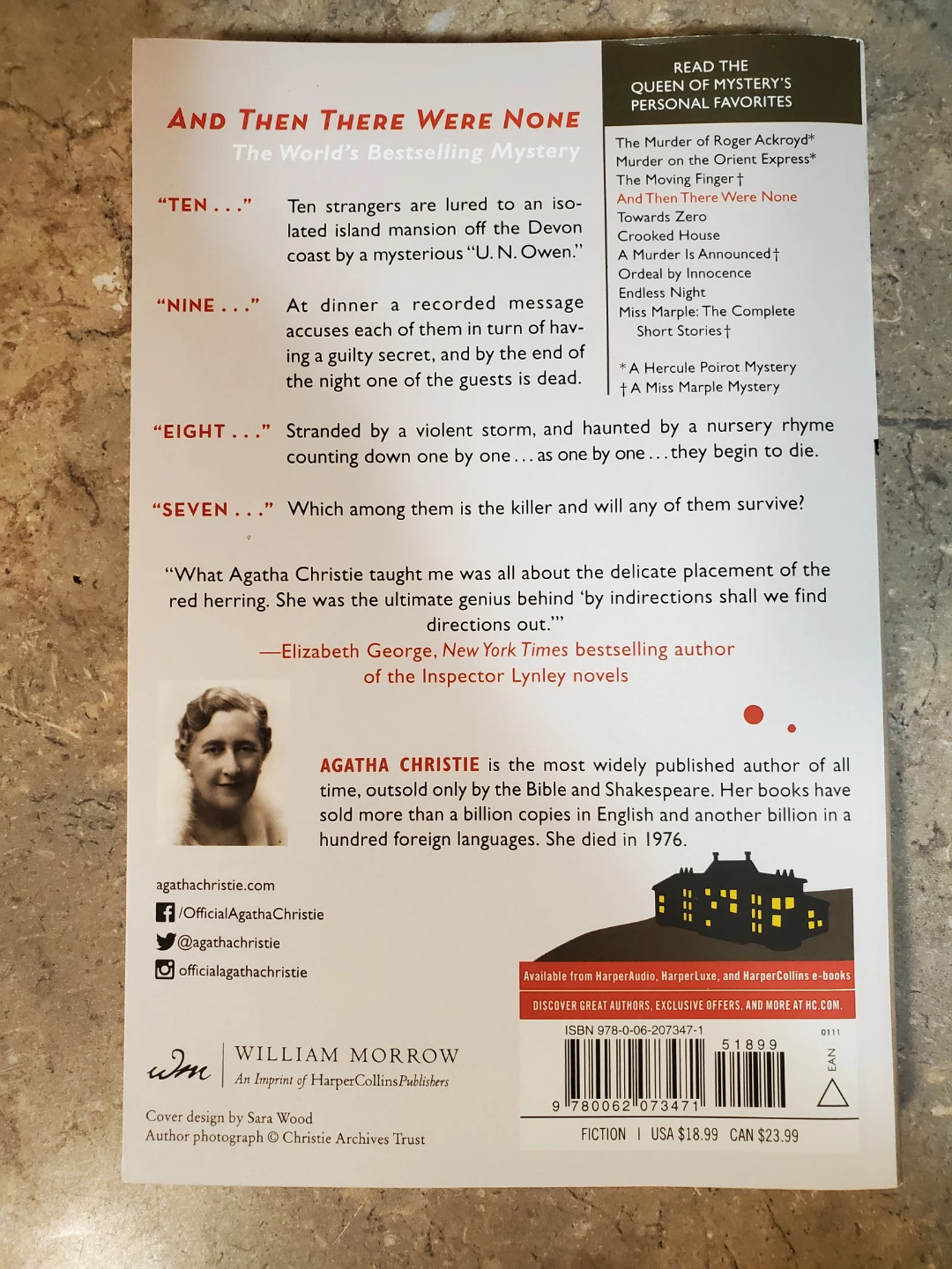 Agatha Christie And Then There Were None Book ⚽️ - photo 2