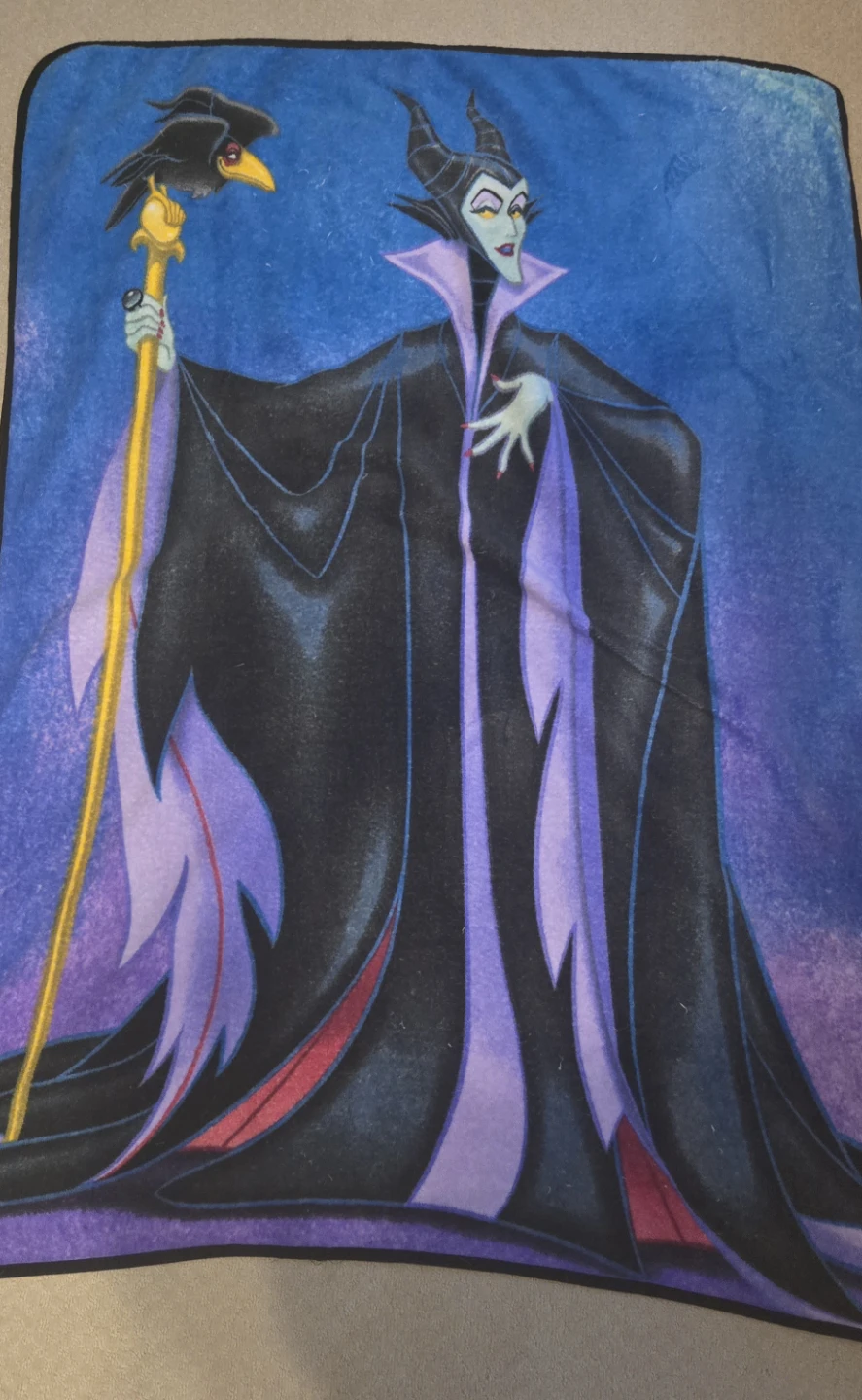 Disney Villain Maleficent Blanket - photo 2