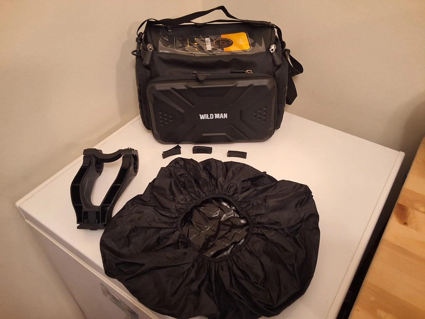 WILD MAN Bicycle Handlebar Bag with Phone Mount *NEW*