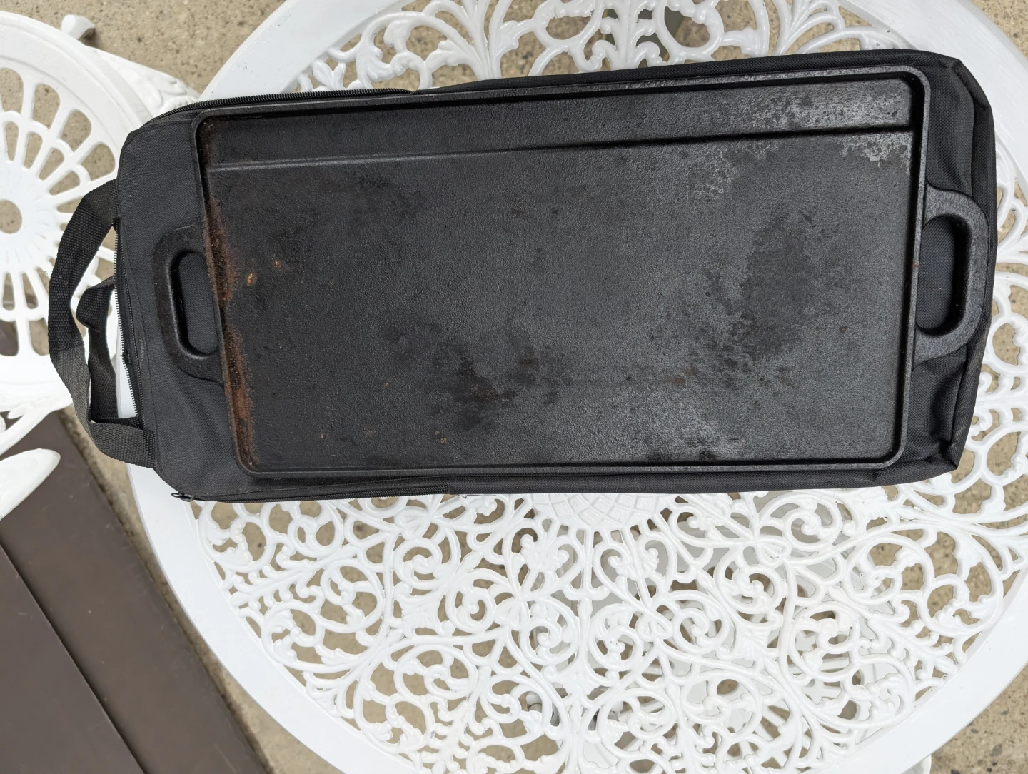 Woods Cast Iron Reversible Griddle - photo 4