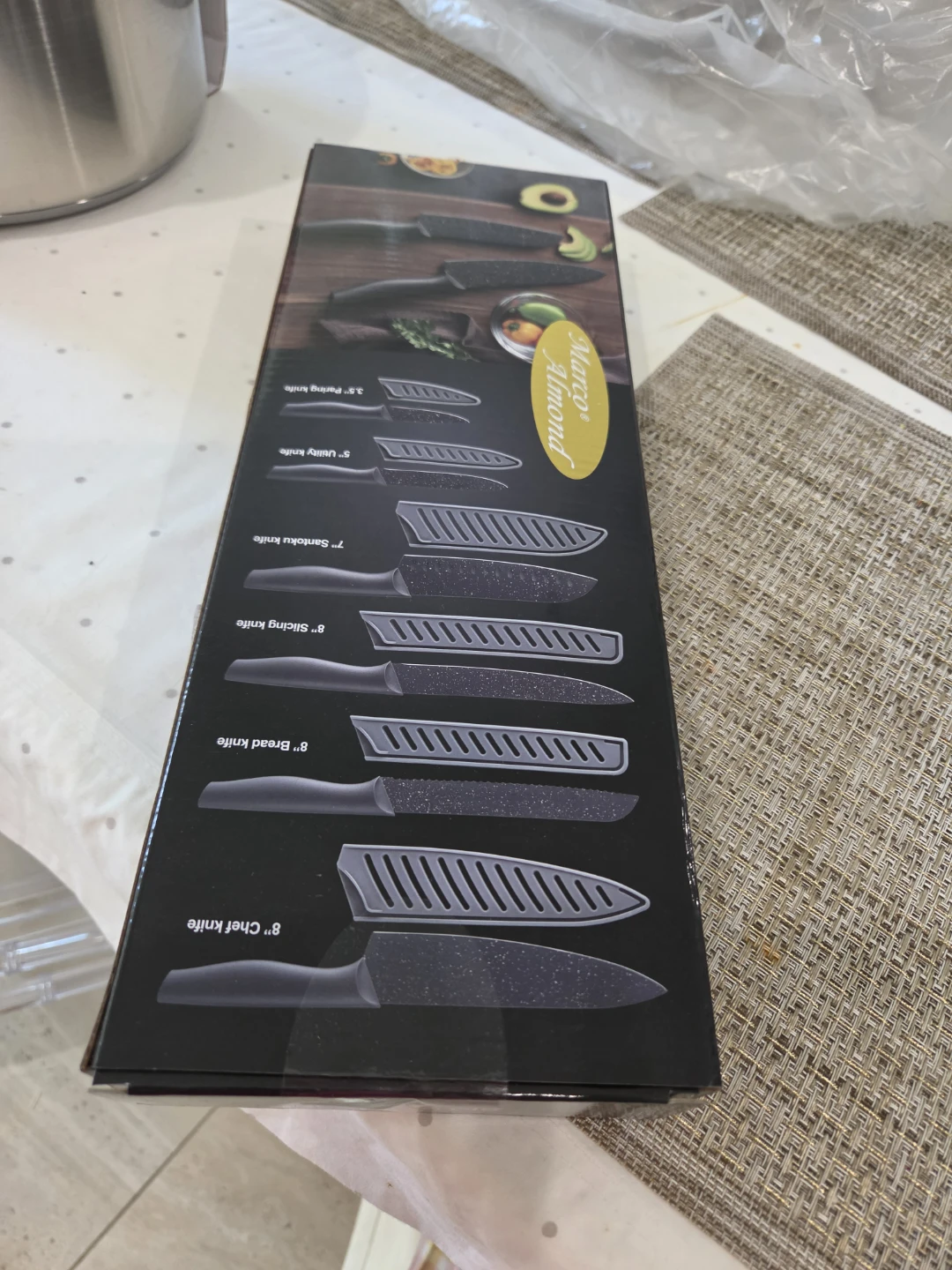 Marco Almond  12pc knife set - photo 2
