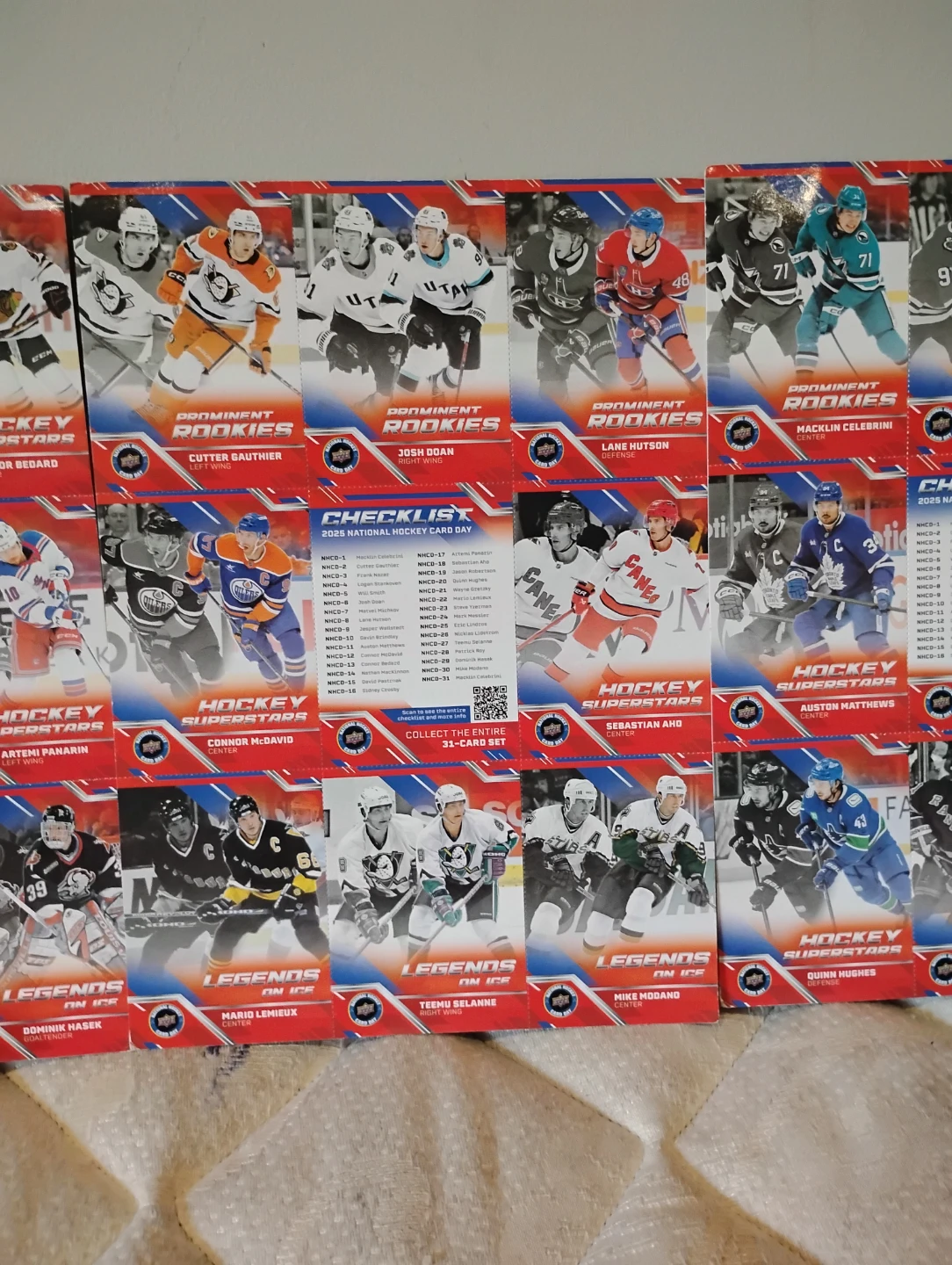 2025 National Hockey Card Day Set - superstars