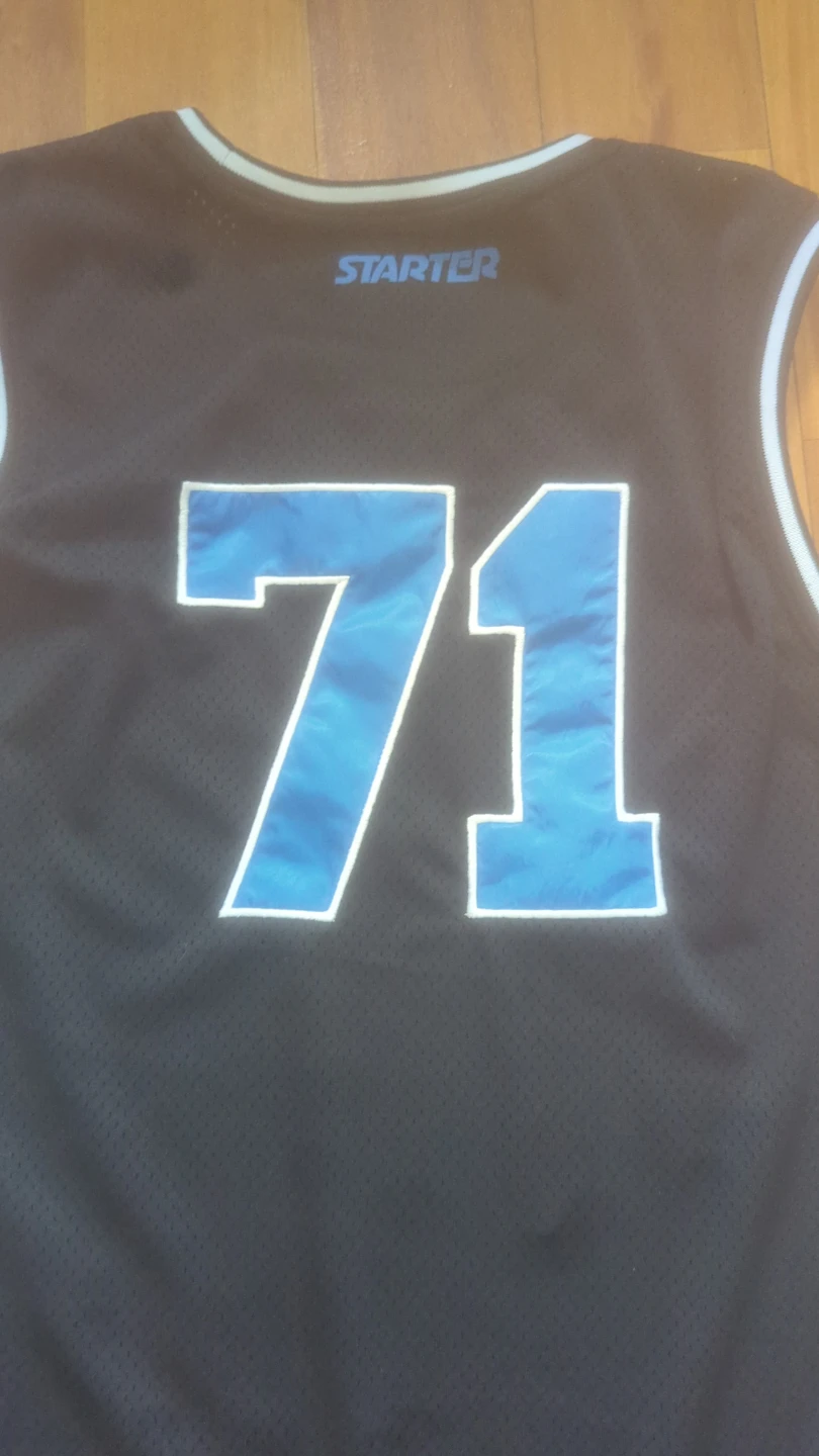 Starter Black Basketball Jersey #71 Size:XL - photo 4