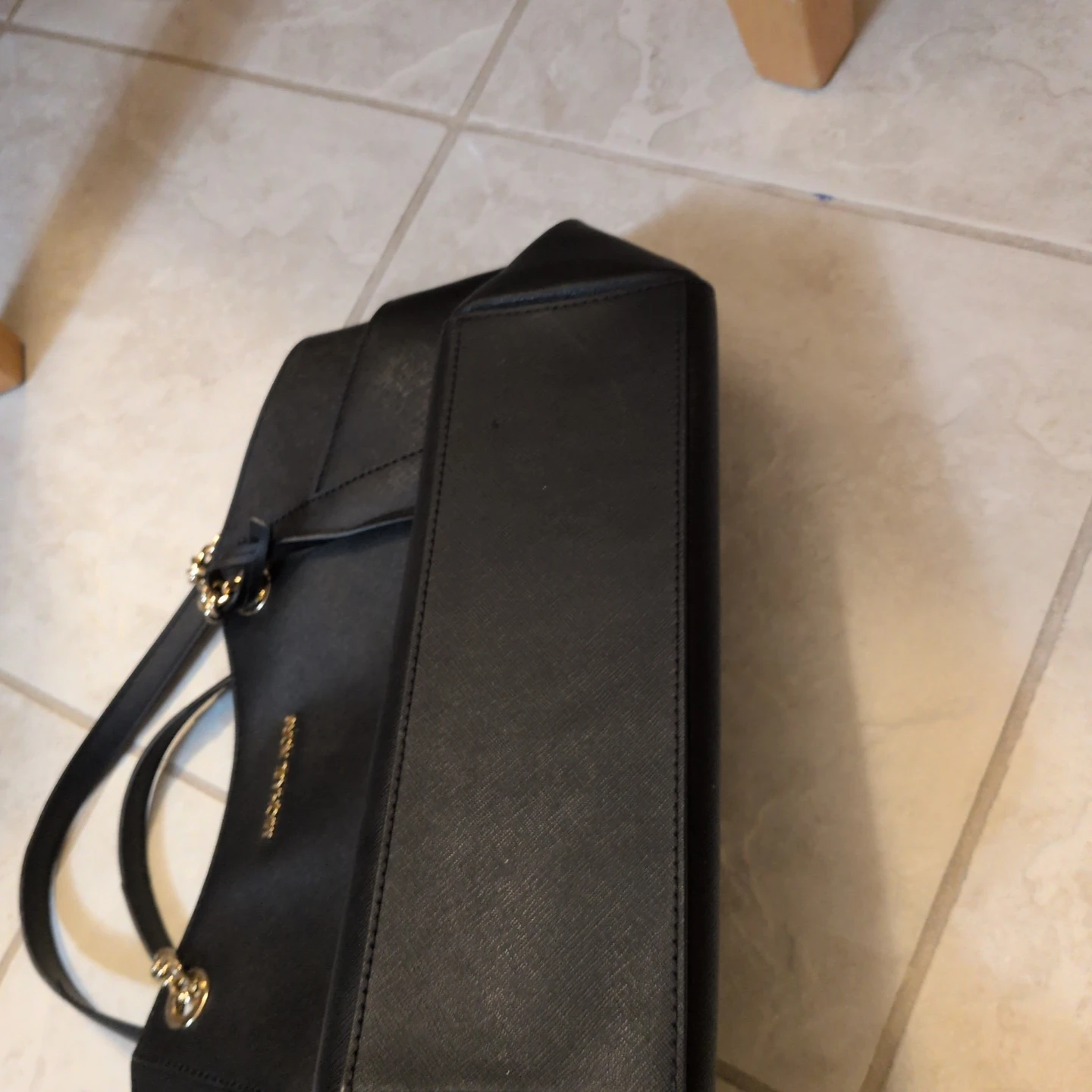 Michael Kors Black Leather Tote Bag - photo 3