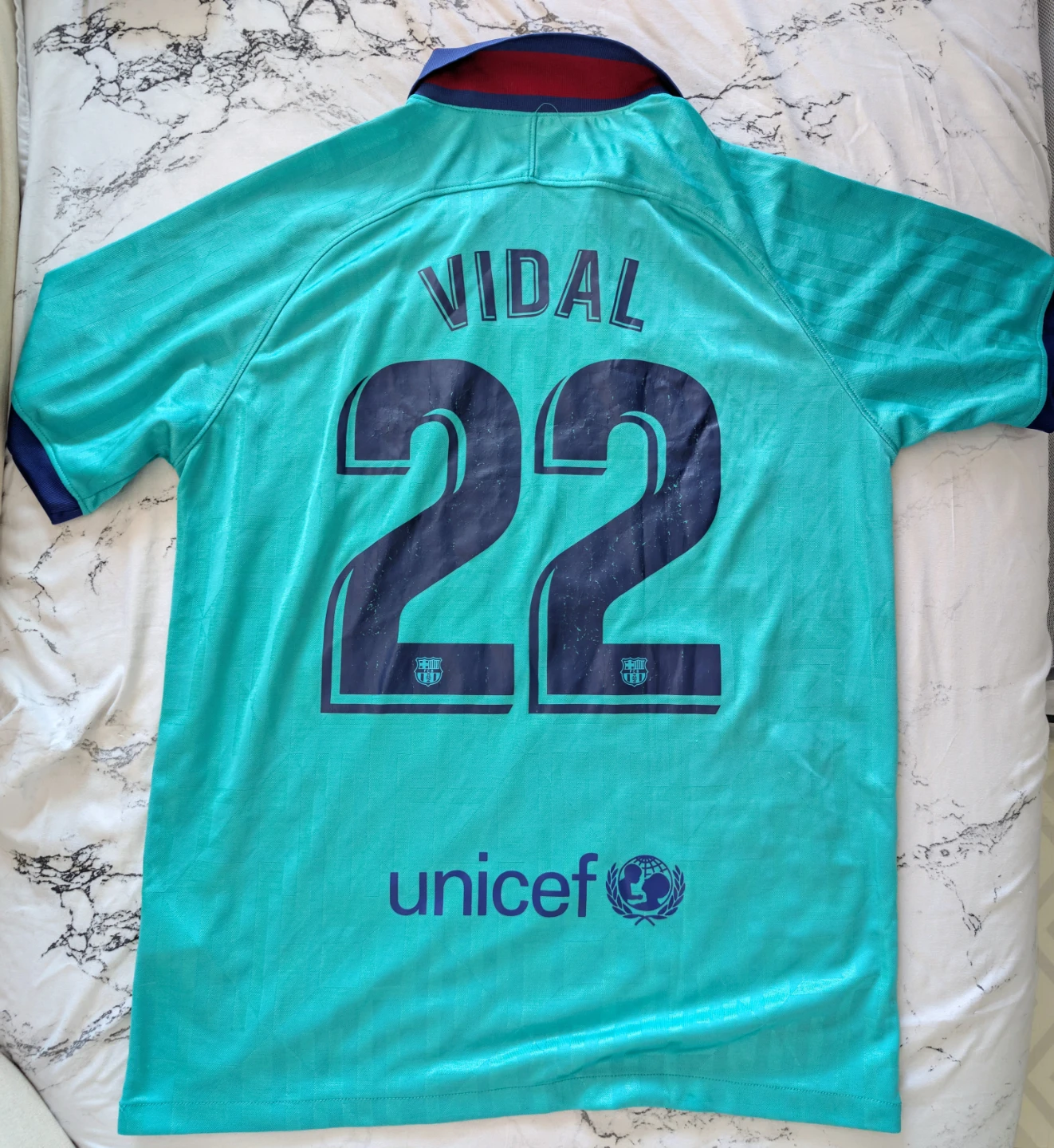 Nike FC Barcelona Vidal 22 Jersey - photo 2