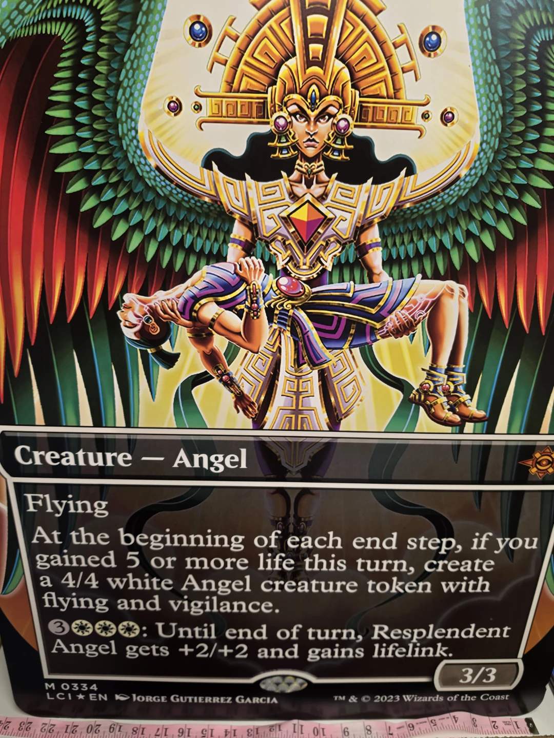 Magic The Gathering Resplendent Angel Card - photo 4