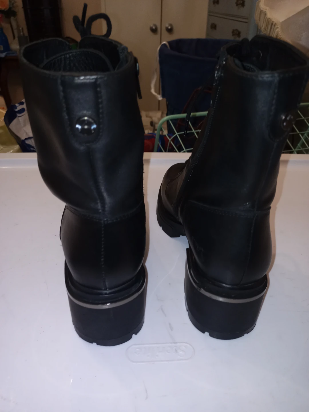 Artica Women's Leather Boots With Side Zippers - Size EU 39 - photo 4