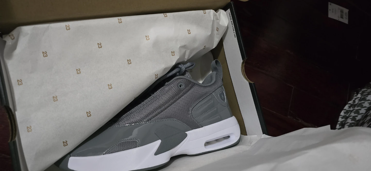 Jordan Max Aura 6 Cool Grey/White Shoes - photo 2
