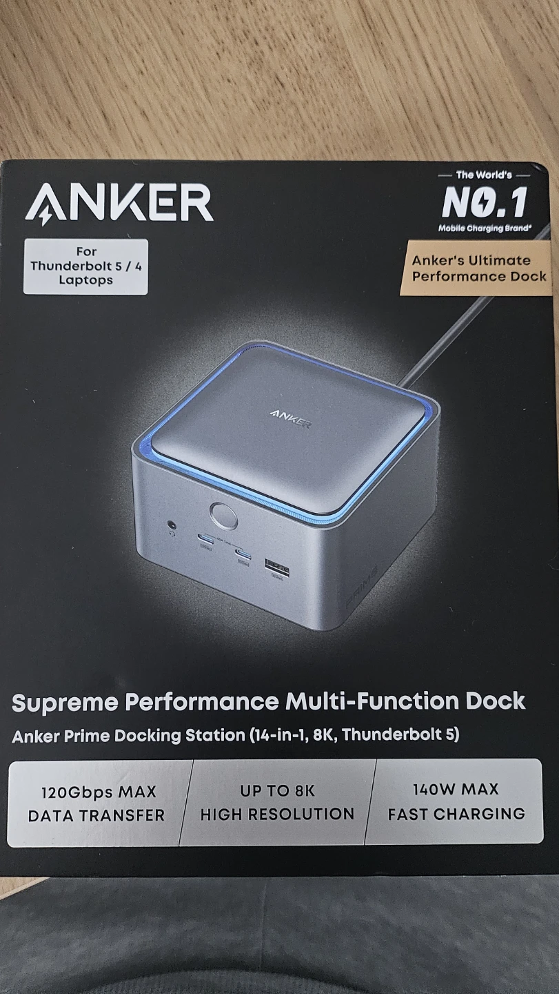 Anker Prime TB5 Docking Station Unopend