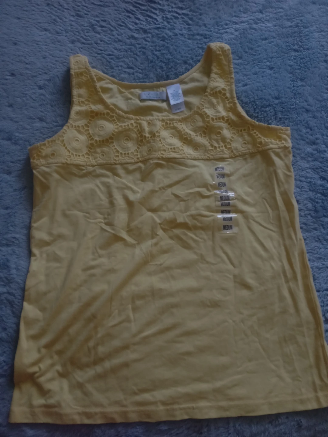 light yellow blouse