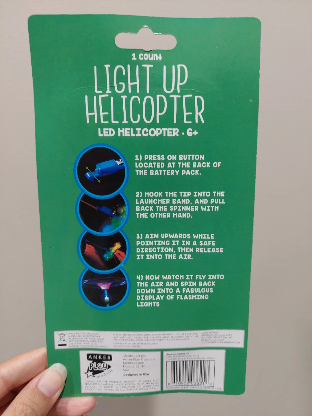 ⚽️ Anker Play Light Up LED Helicopter - photo 2