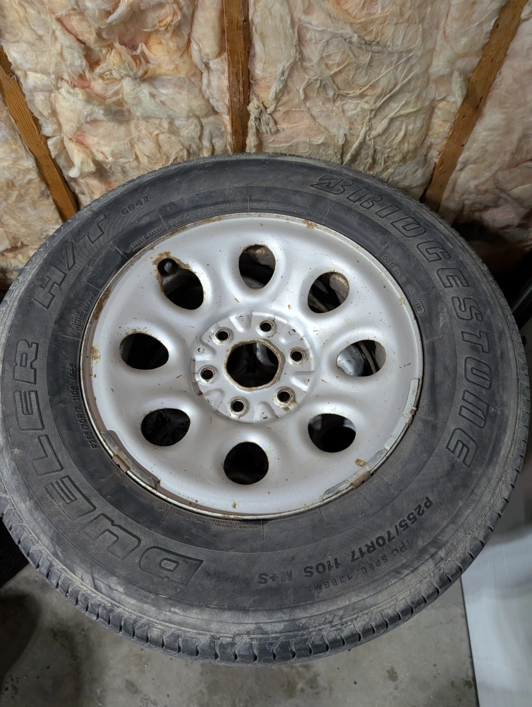 (4)-255/70R17 All Season Tires On Rims 2018 Chevrolet Silverado