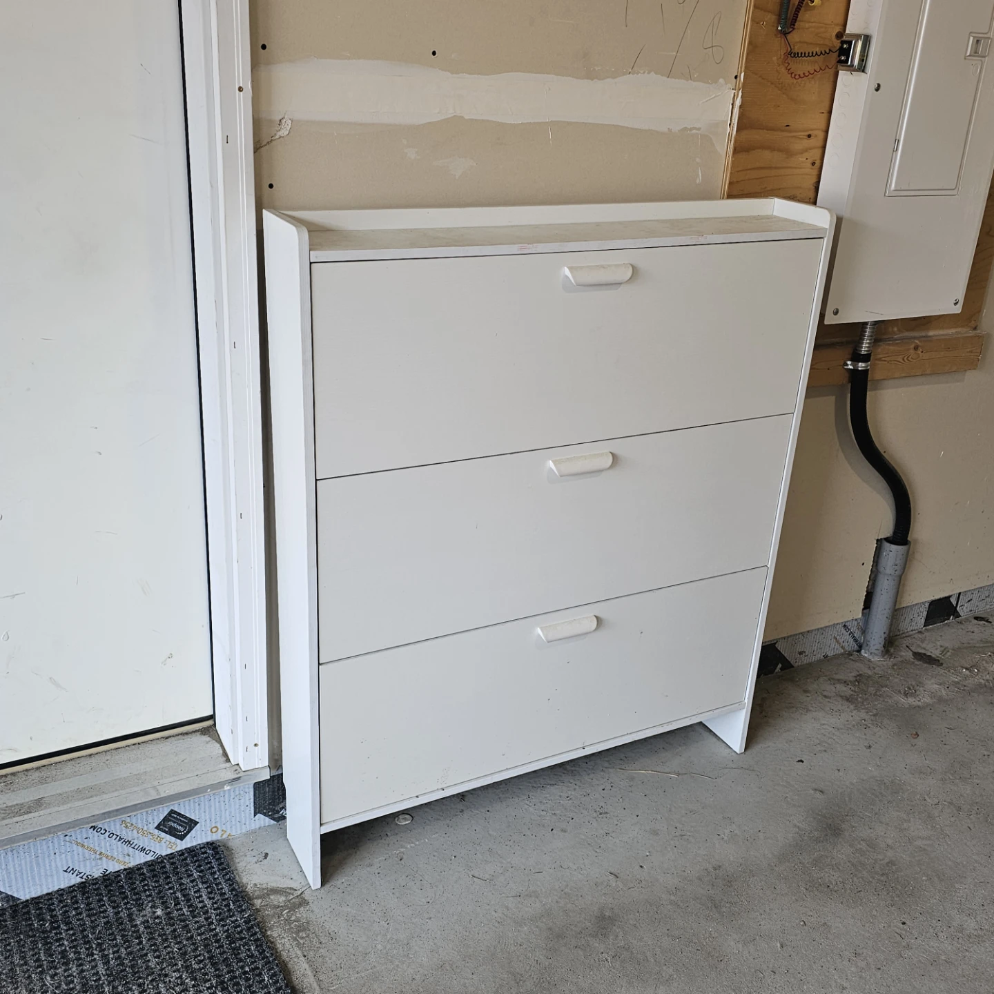 Delivery Available: Shoe Storage Cabinet