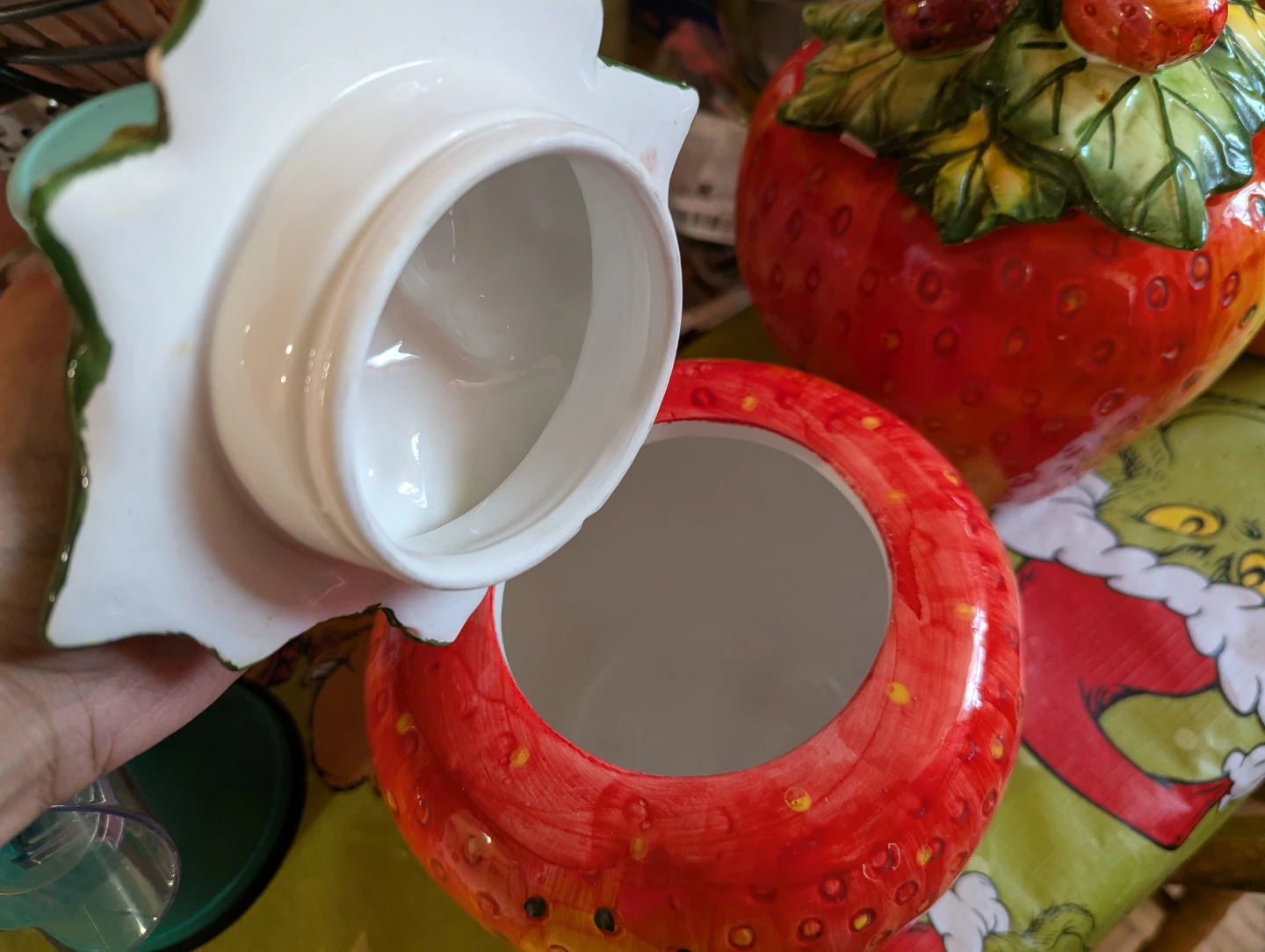 Strawberry Ceramic Canister Set - photo 4