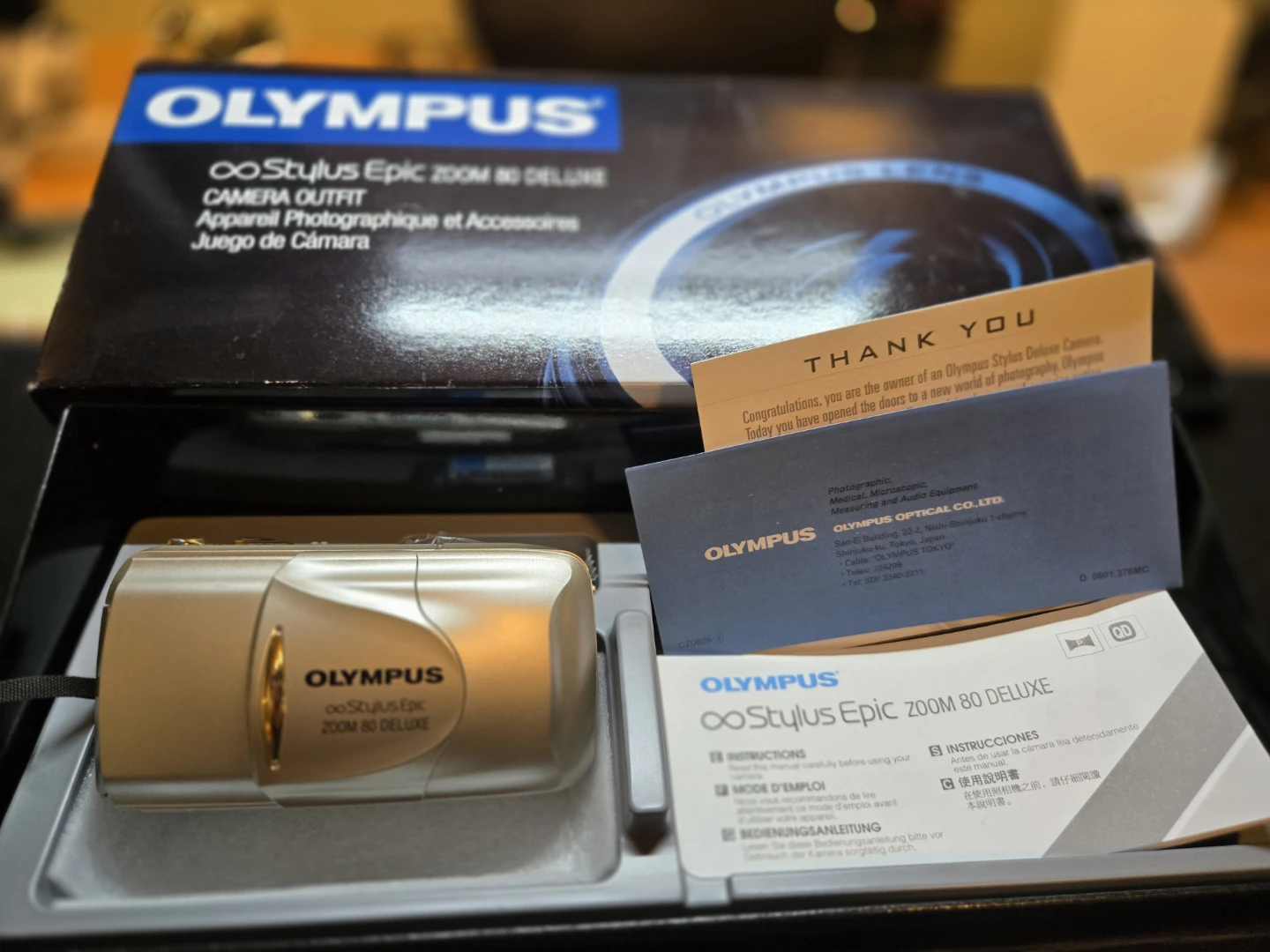 Olympus Stylus Epic Zoom 80 Deluxe Camera Outfit - photo 5