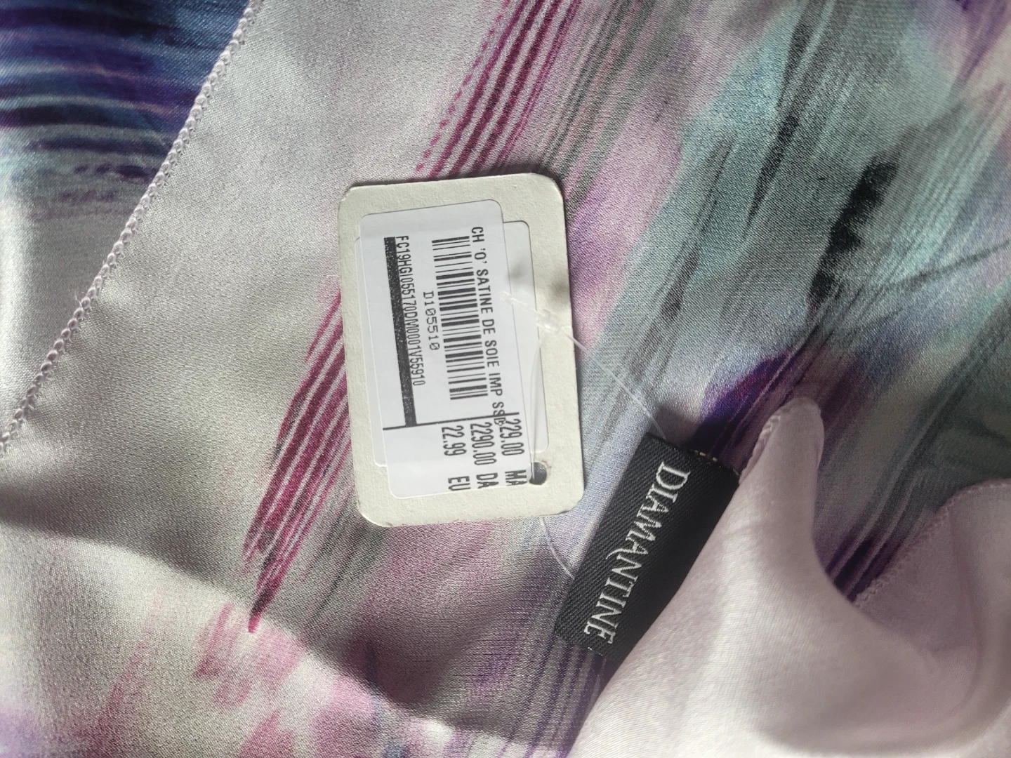 Diamantine Silk Scarf - photo 2
