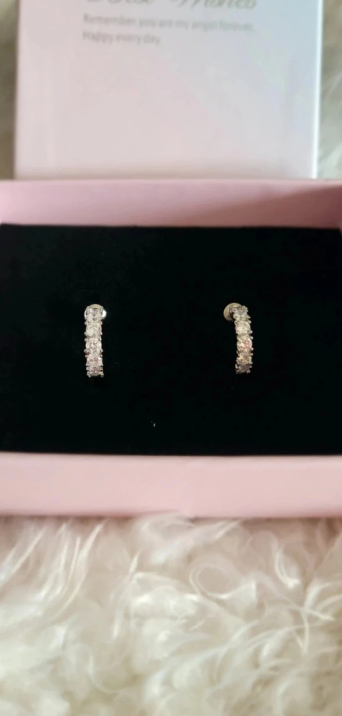 Elegant Silver Hoop Earrings