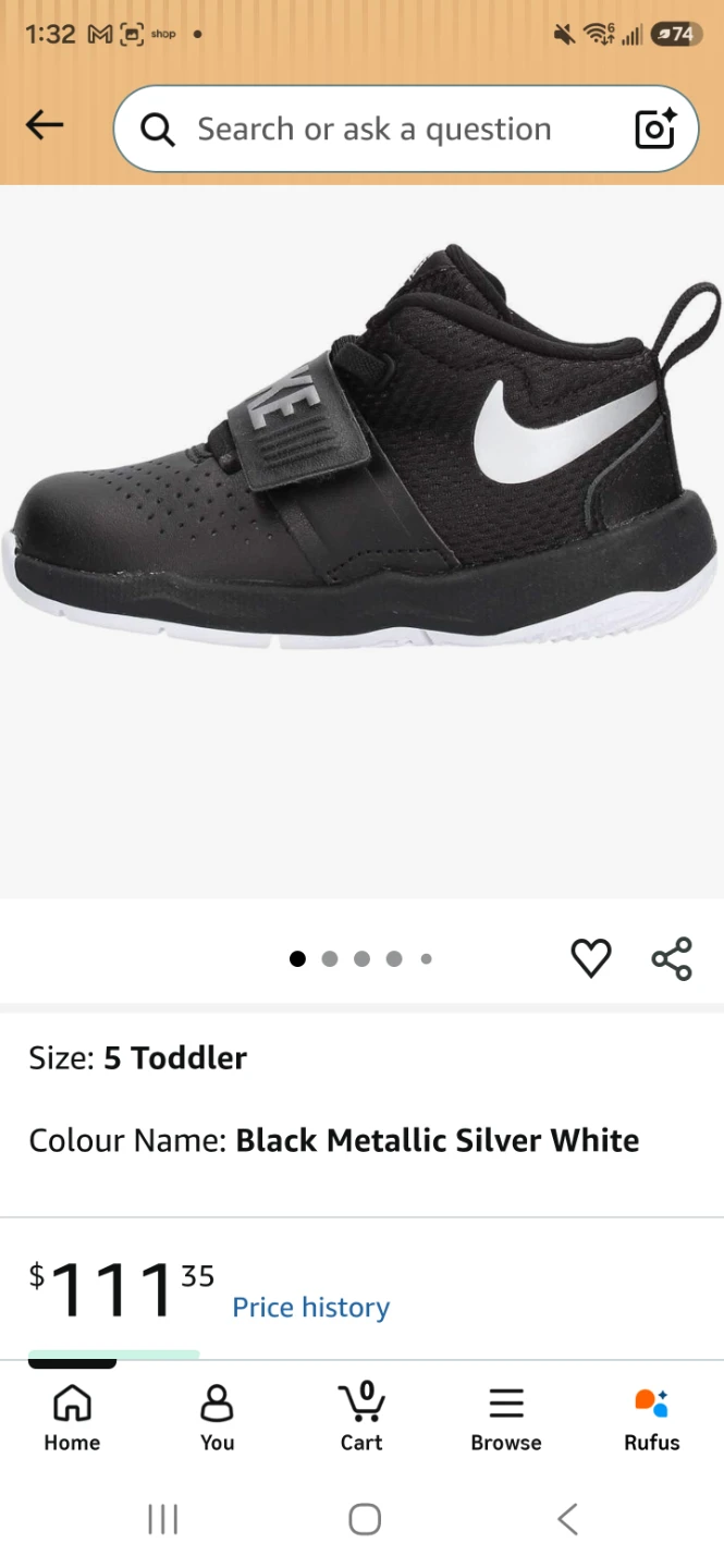 Nike Toddler Shoes hustle - photo 4