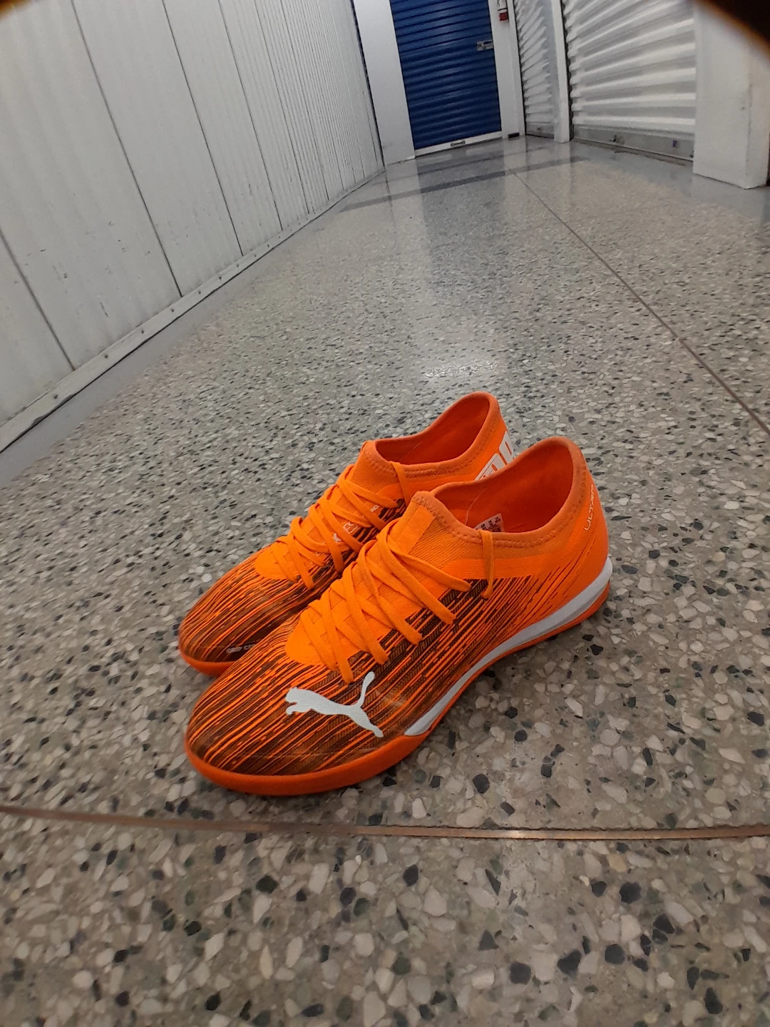 Puma Ultra FG/AG Men's Soccer Cleats - Orange Men's Size 9 - photo 5