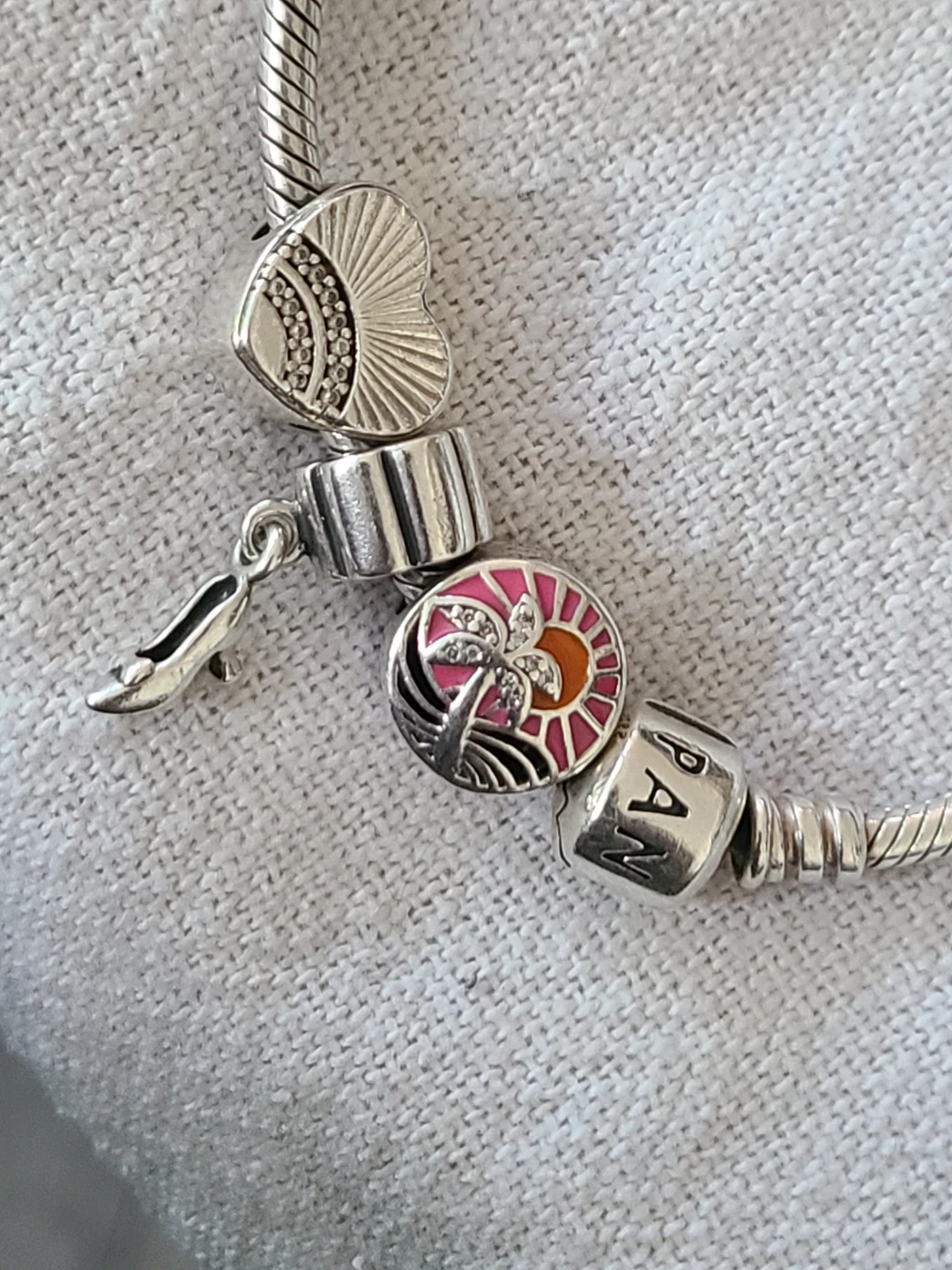 Pandora Charm Bracelet with 5 Charms - photo 3