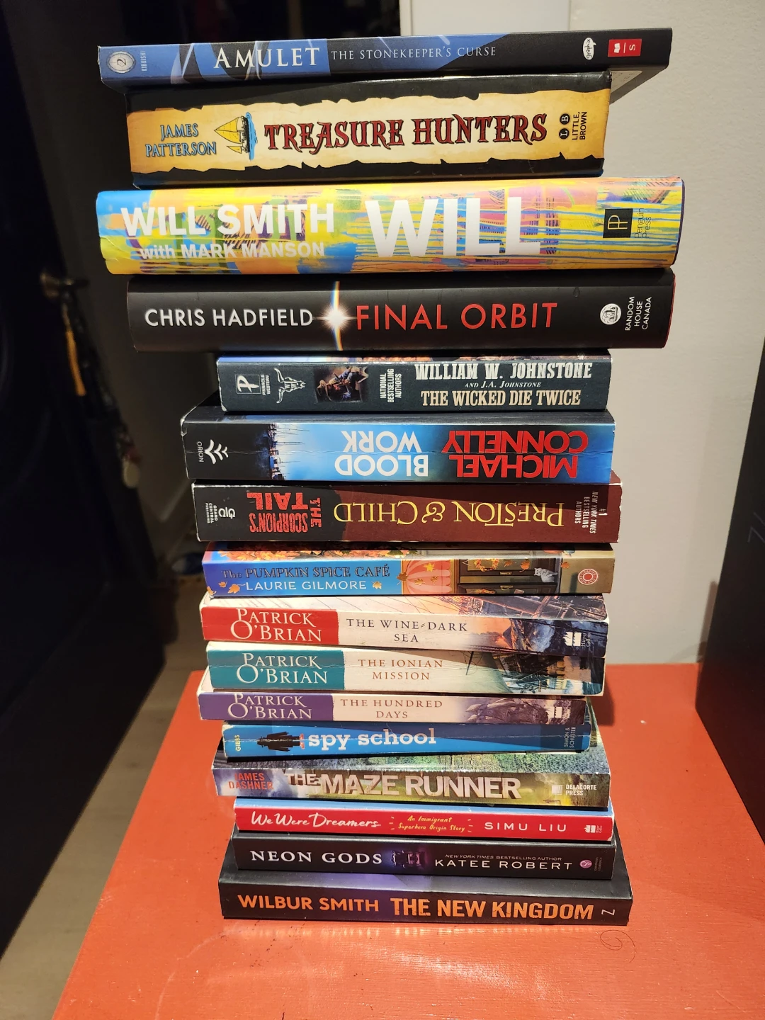 Stack of 14 Books