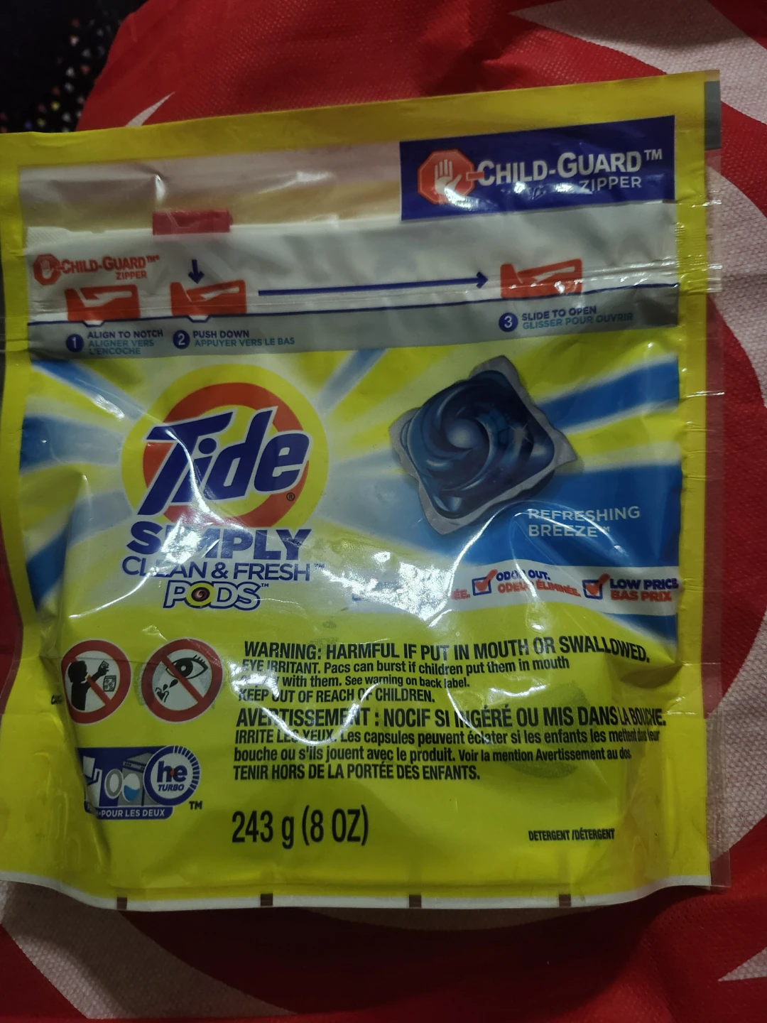 Tide Simply Clean & Fresh Pods Laundry Refreshing Breeze 8 oz