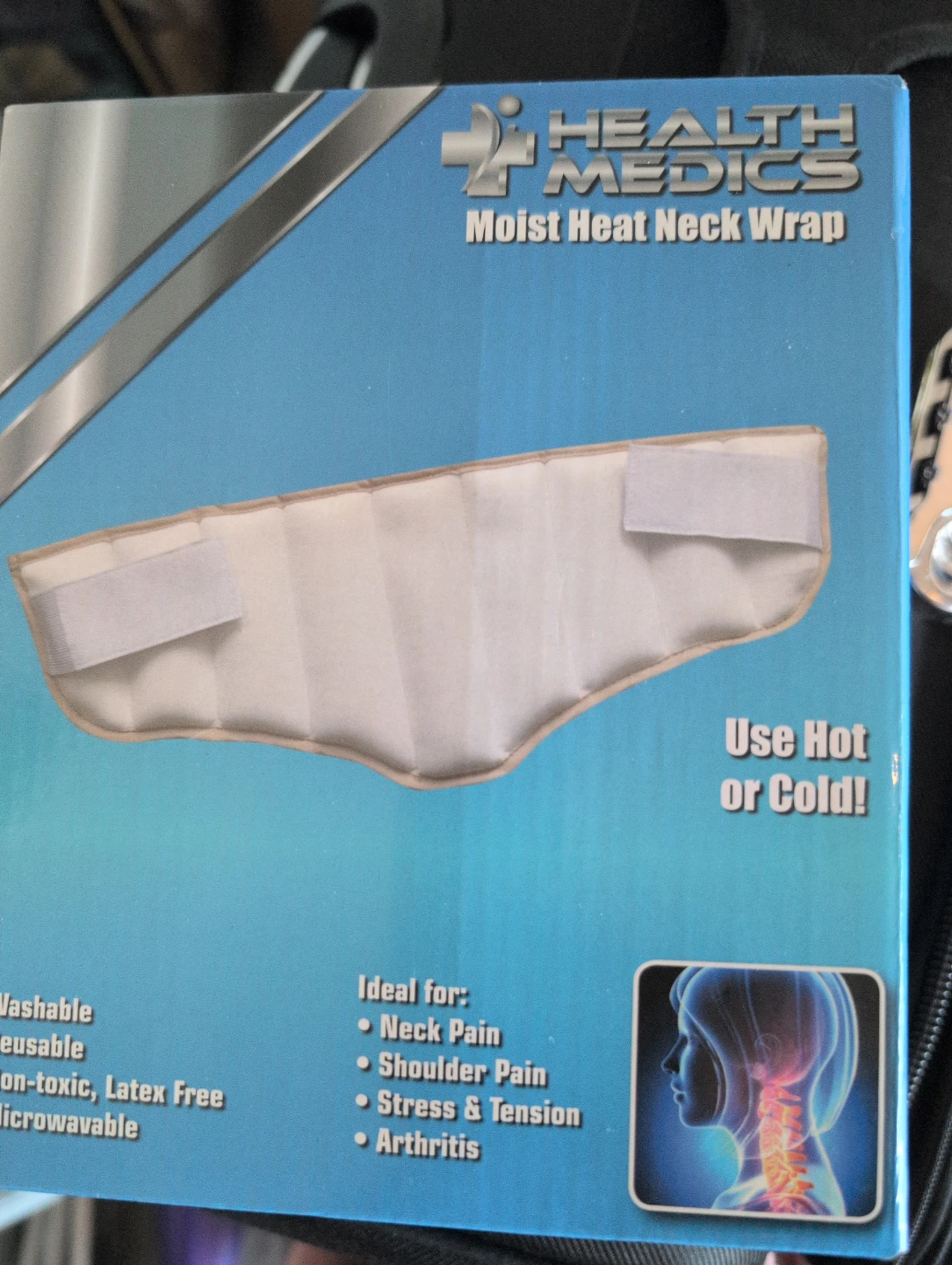 Health Medics Moist Heat Neck Wrap