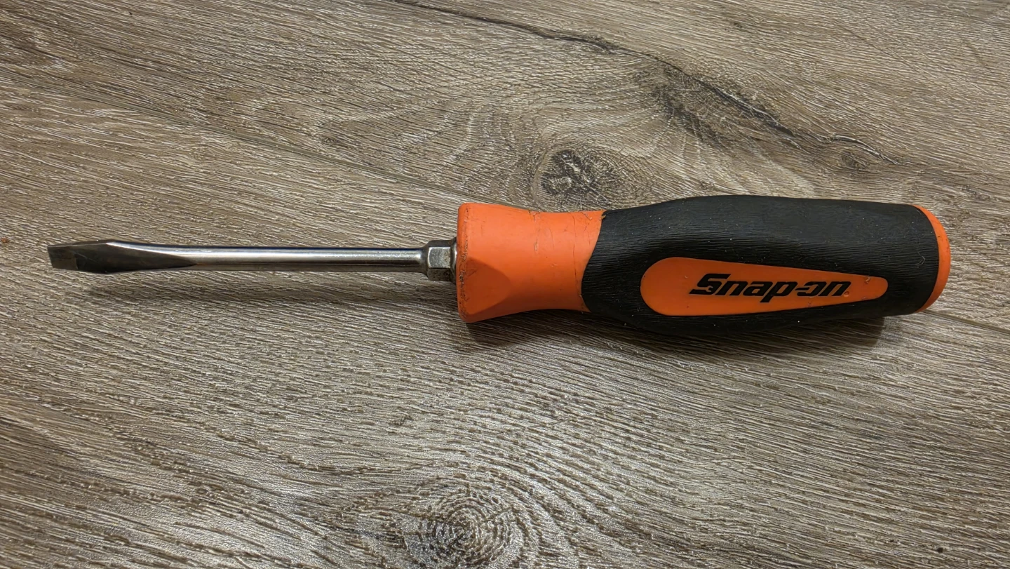 Snap-on Flat Head Screwdriver SGD4B