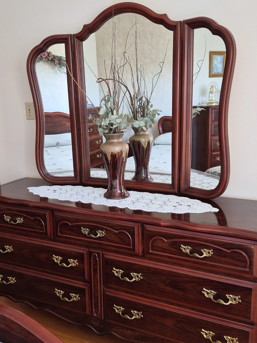 Cherry Wood complete Bedroom suite - photo 2
