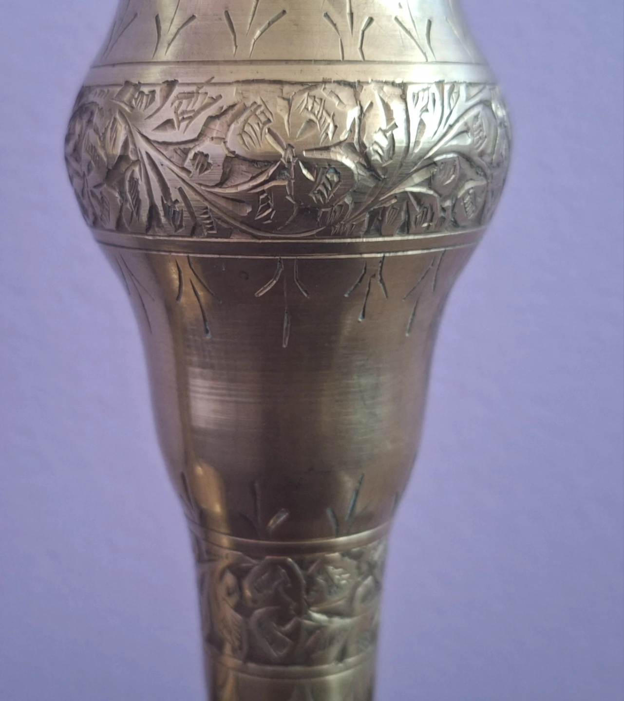 Set of 2 Vintage  Brass Vases - photo 3