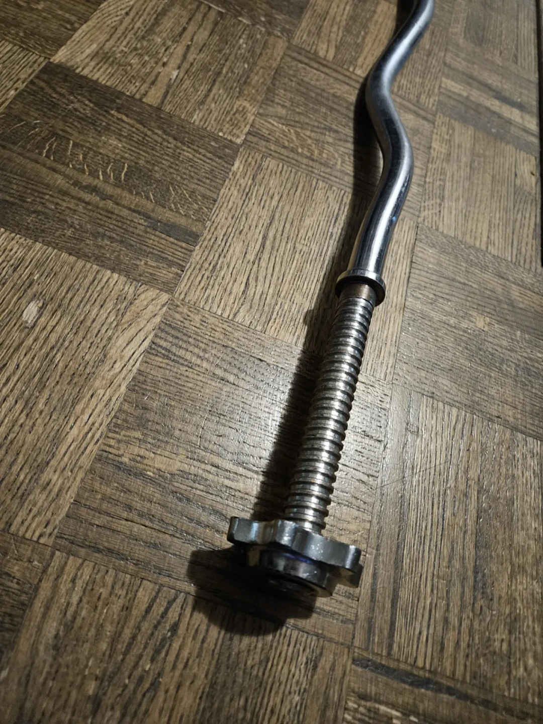 EZ Curl Bar with Spin Locks - photo 2
