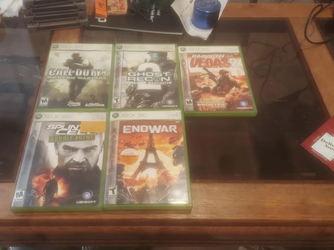 Xbox 360 Games Bundle: Tom Clancy collection