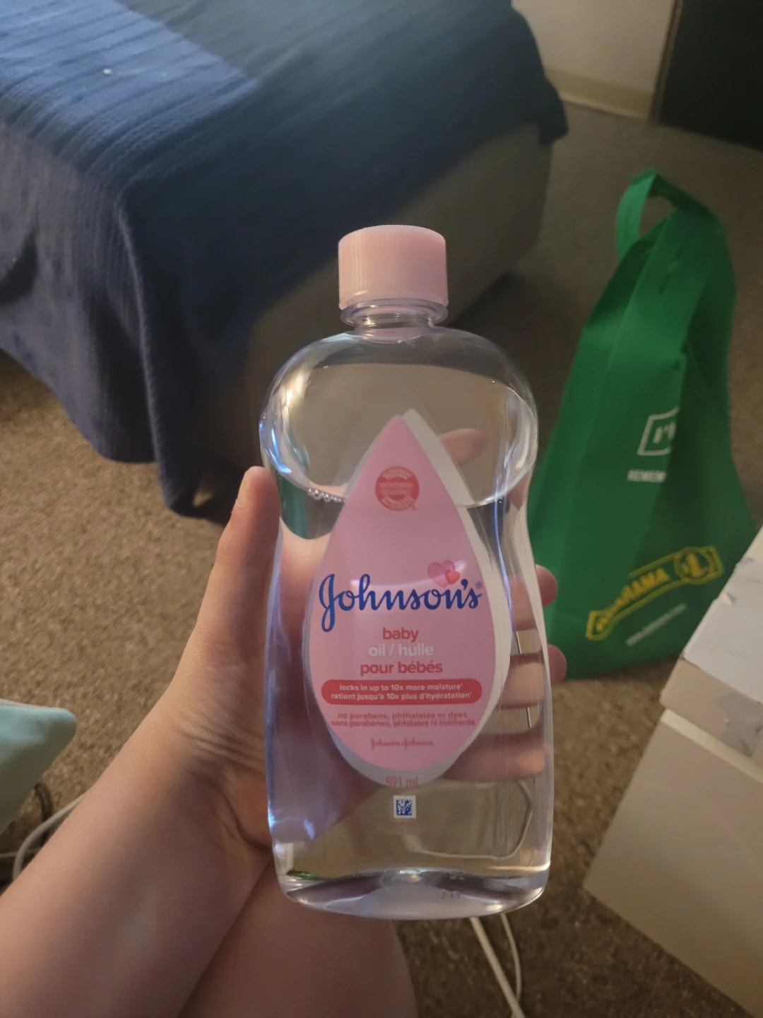 Johnson's Baby Oil 500mL