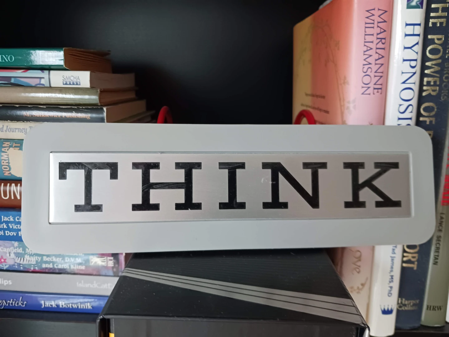 ⚽ Vintage IBM THINK decorative sign