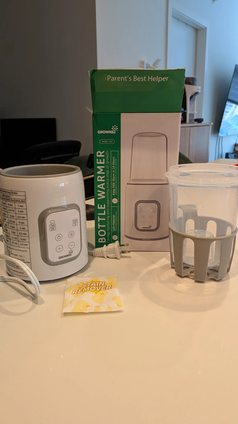 GROWNSY Fast Baby Bottle Warmer