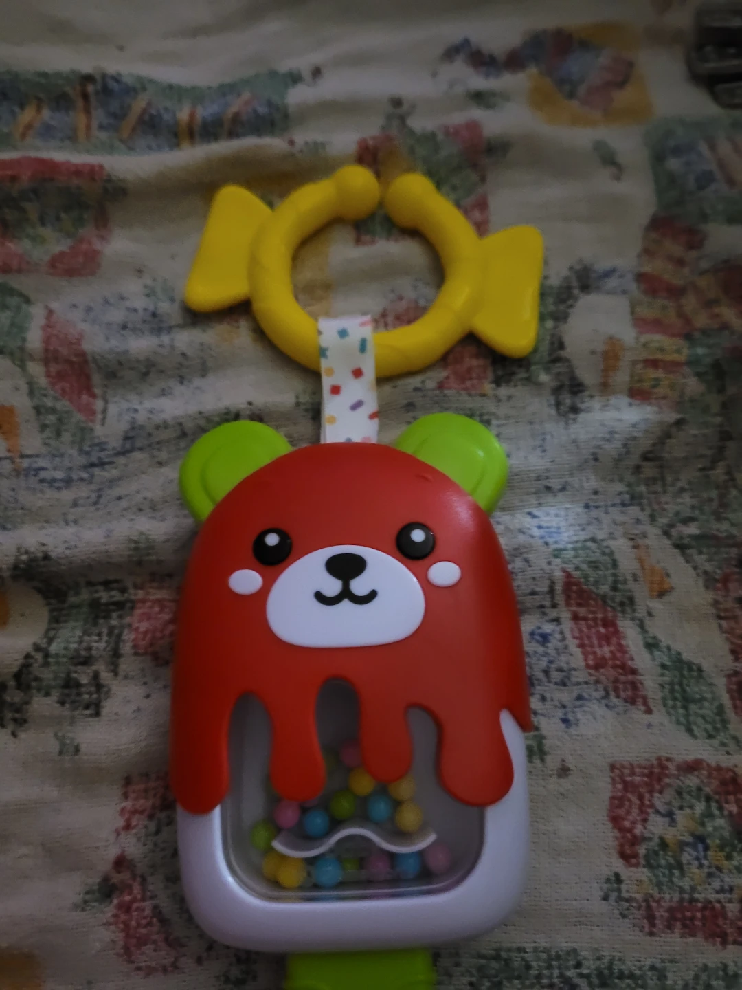 Baby Clementoni ice cream rattle
