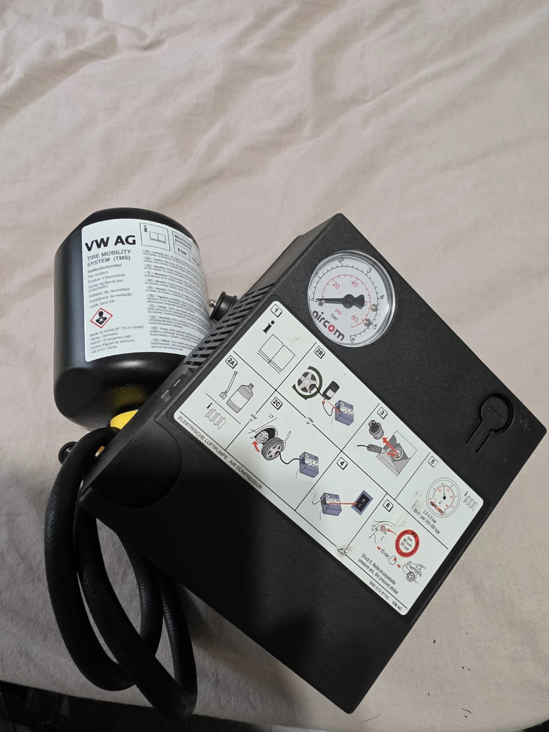 VW AG Tire Mobility System (TMS) Air Compressor