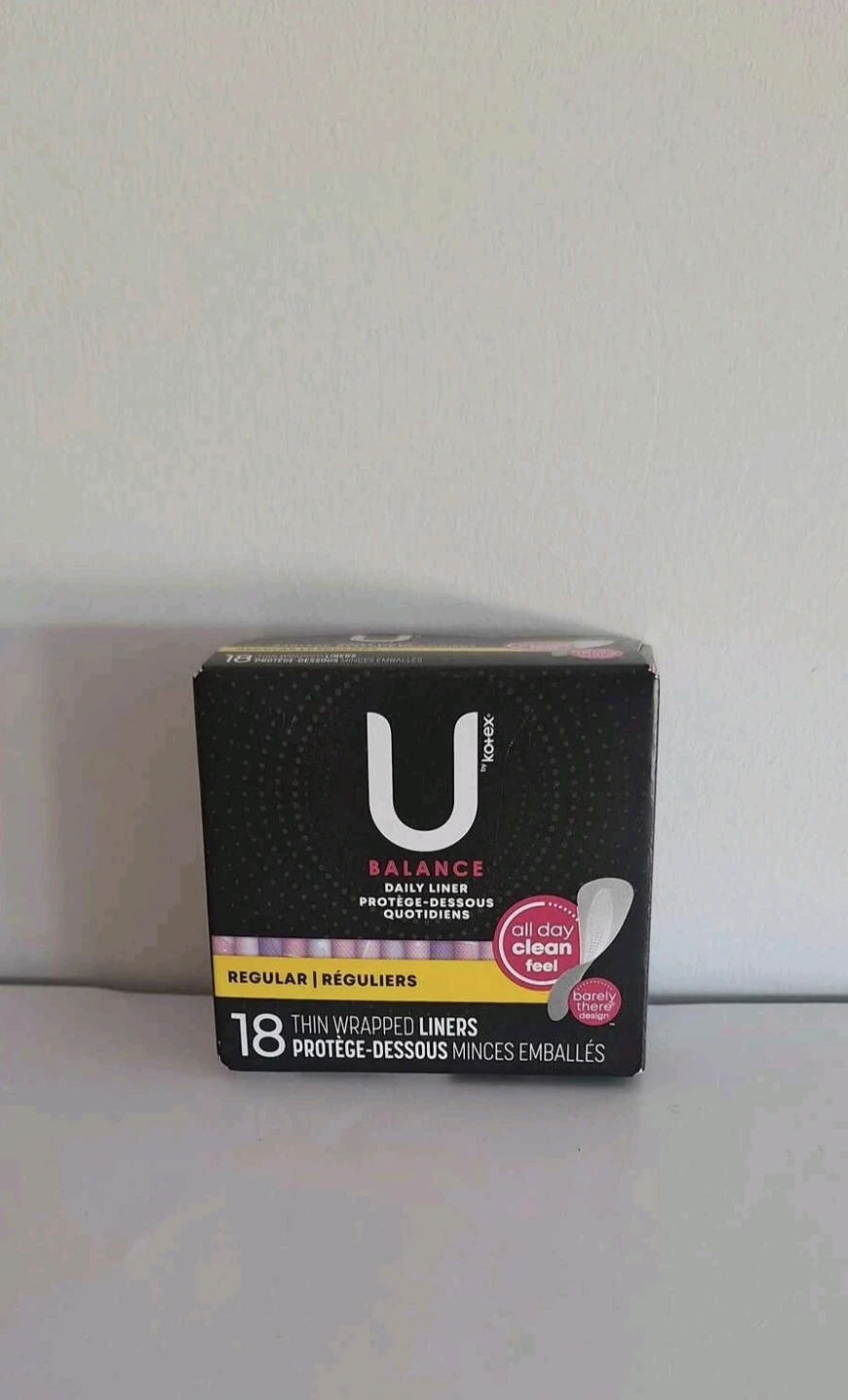 U by Kotex Balance Thin Wrapped Daily Liners - 18 Count ⚽