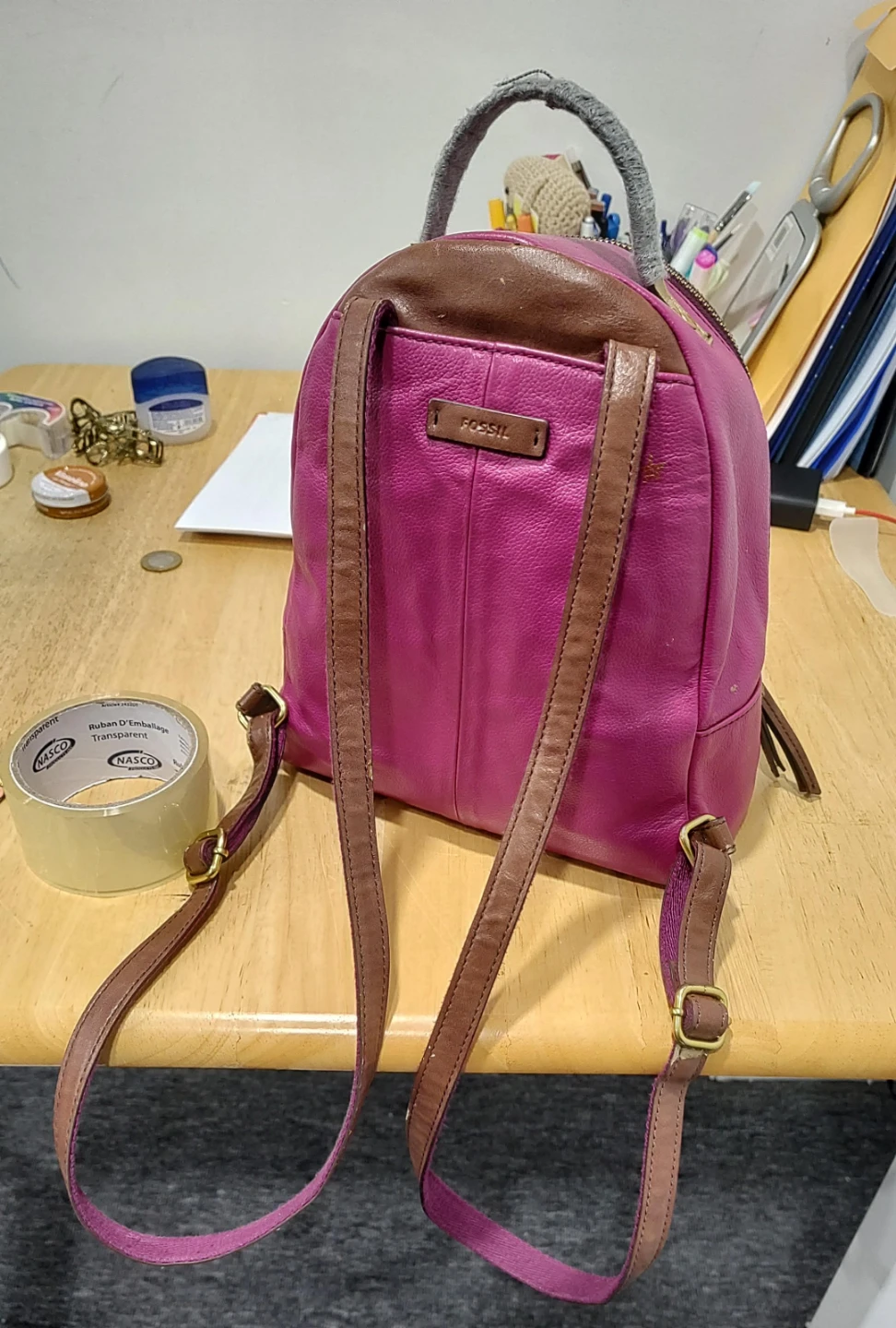 Cute mini pink Backpack. Quick Sale!!! - photo 2