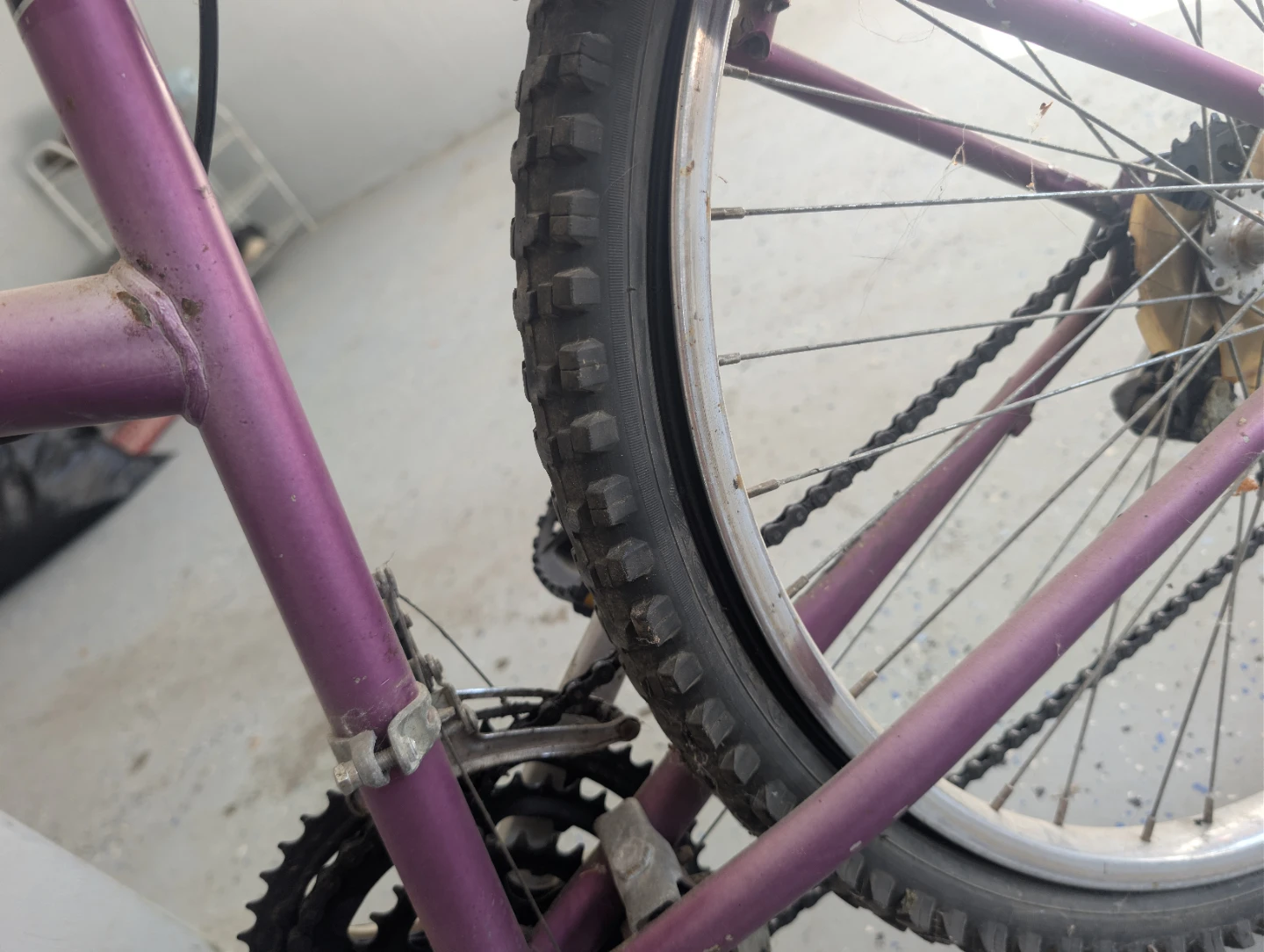 Triumph Purple Mountain Bike - photo 3