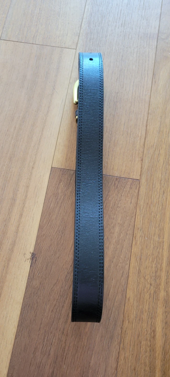 Aritzia Wilfred Black Leather Belt XS - photo 2