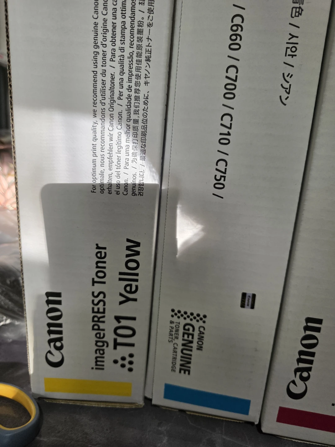 Canon imagePRESS Toner T01 CMYK SET - photo 3