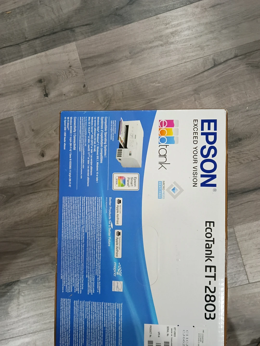 Epson EcoTank ET-2803 All-in-One Printer - photo 3