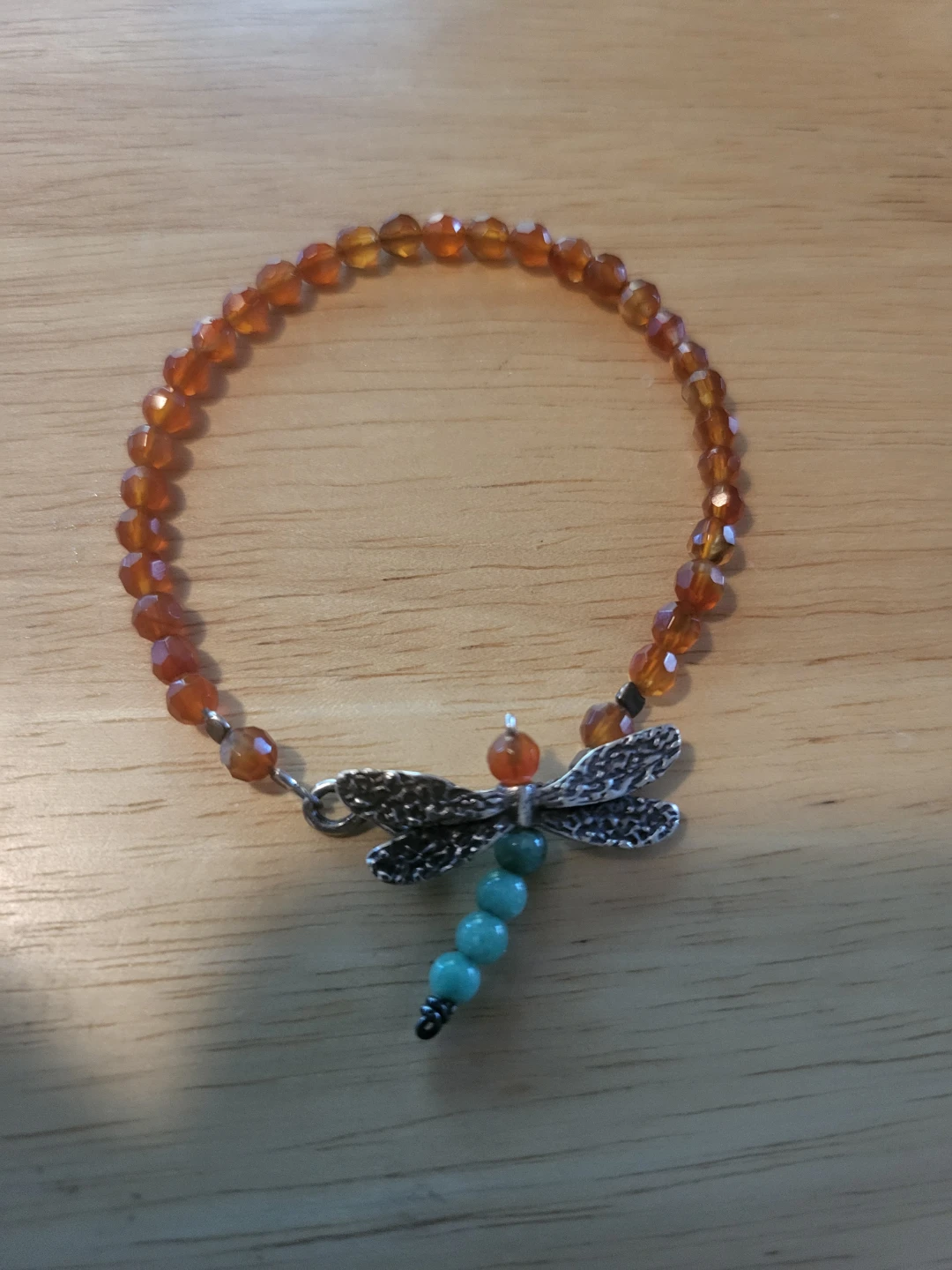 Flora Maria Dragonfly Beaded Bracelet