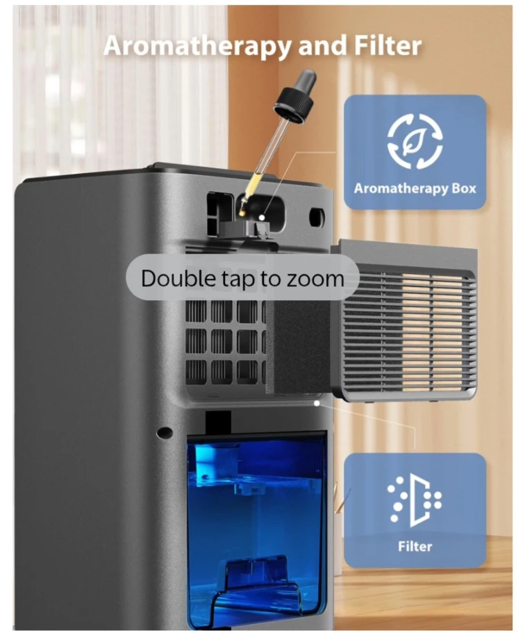 Ubbo Dehumidifier with Aromatherapy and Filter - photo 3