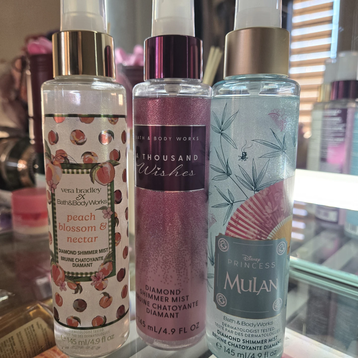 Bath & Body Works Diamond Shimmer Mist Lot