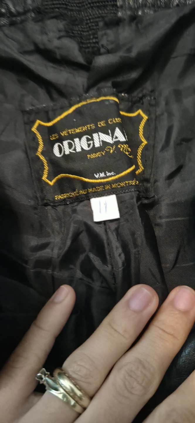 ORIGINA Leather Pants Size 11 - photo 2
